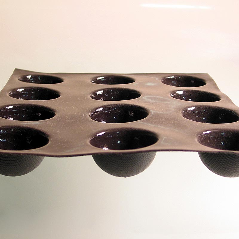 Flexipan Matte 32,5x26,5cm, 12 Halbkugeln, Ø 58mm, 31mm tief, 50ml, No.7896 - 1 St - Lose Flexipan Matte 32,5x26,5cm, 12 Halbkugeln, Ø 58mm, 31mm tief, 50ml, No.7896 - 1 St - Lose