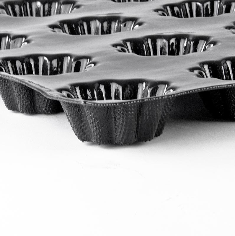 Flexipan Matte 40x30cm, 12 Brioches, Ø 68mm, 25mm tief, No.2922 - 1 St - Lose Flexipan Matte 40x30cm, 12 Brioches, Ø 68mm, 25mm tief, No.2922 - 1 St - Lose