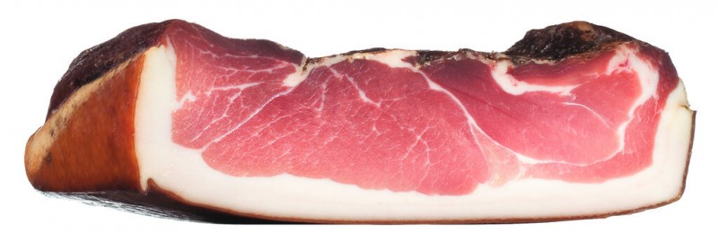 Speck del Sud Tirolo IGP, bacon magro do Tirol do Sul IGP, Ruliano - aproximadamente 2kg - -