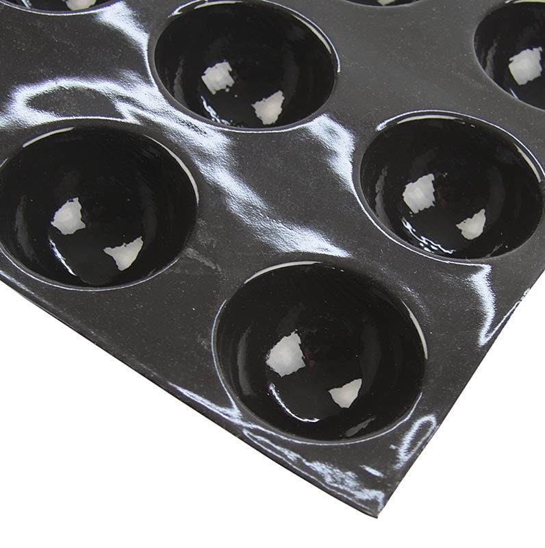 Flexipan Matte 40x30cm, 12 Halbkugeln, Ø 70mm, 40mm tief, 105ml, No.2268 - 1 Stück - Lose Flexipan Matte 40x30cm, 12 Halbkugeln, Ø 70mm, 40mm tief, 105ml, No.2268 - 1 Stück - Lose