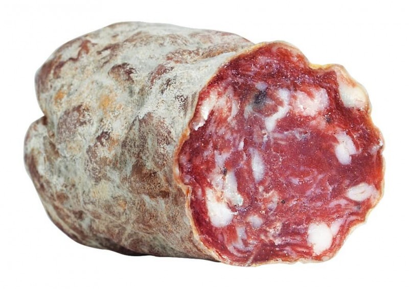 Salame Montanaro biologico, salami de montana, ecologico, Savigni - aproximadamente 450 gramos - kg