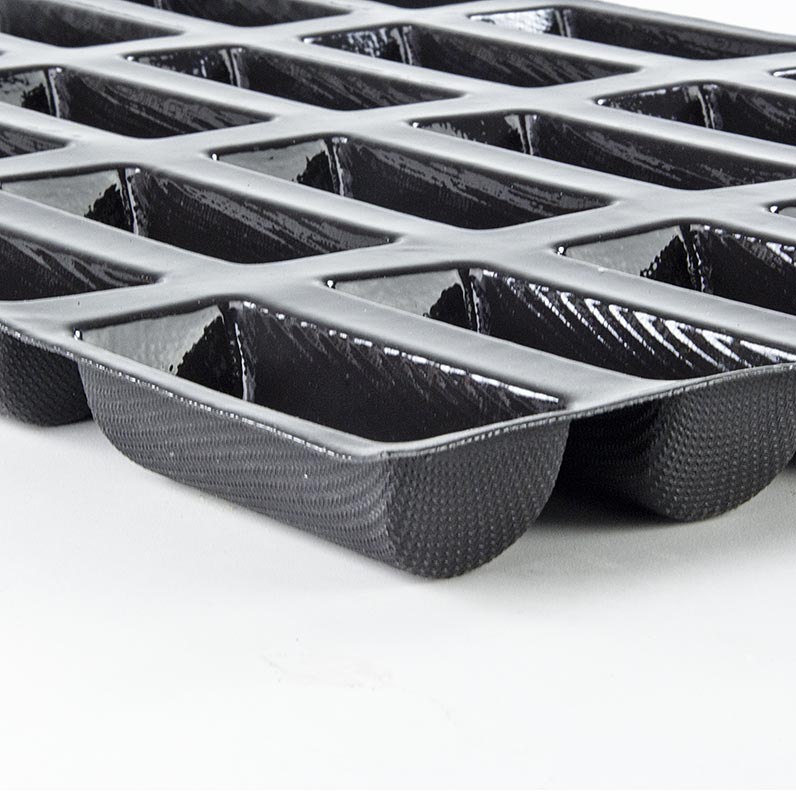 Flexipan Matte 60x40cm, 24 Mini Röllchen, 122x42mm, 32mm tief, No.1320 - 1 St - Lose Flexipan Matte 60x40cm, 24 Mini Röllchen, 122x42mm, 32mm tief, No.1320 - 1 St - Lose