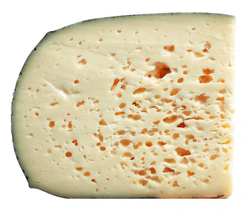 Asiago DOP, mezza forma, lehmanmaidosta valmistettu puolikova juusto, Castagna - noin 6kg - kg