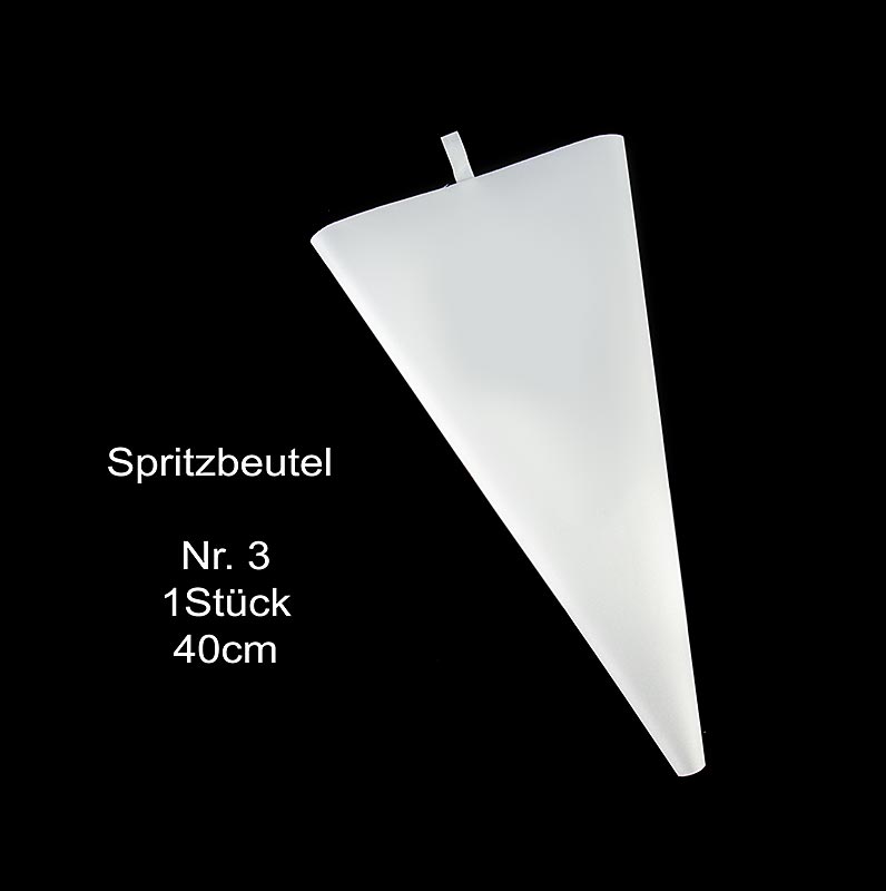 Spritzbeutel Nr.3, Standard, 40cm, Schneider - 1 Stück - Tüte