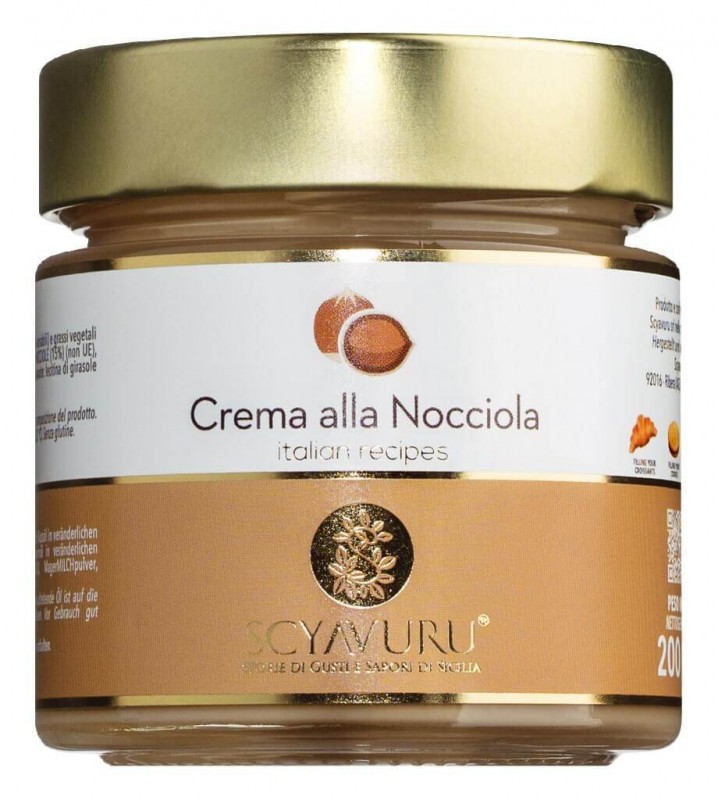 Crema dolca d`avellanes, Scyavuru - 200 g - Vidre Crema dolca d`avellanes, Scyavuru - 200 g - Vidre