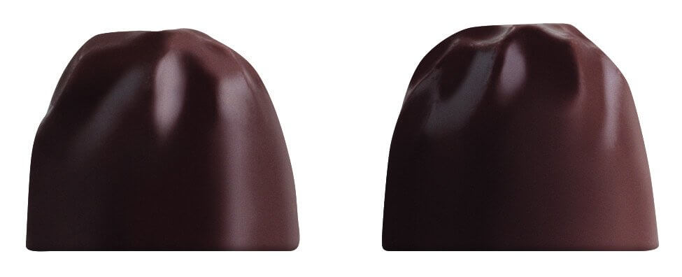 Praline fondente alla crema di Limoncello, sfuse, praline coklat hitam dengan krim limoncello, longgar, Il Convento - 1.000 gram - kg