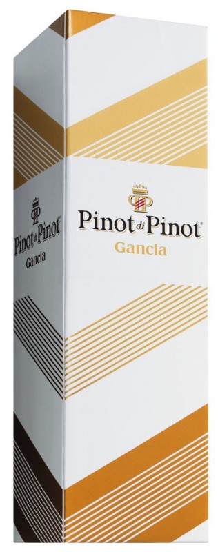 Pinot di Pinot Spumante Brut Magnum, hvitt freydhivin, Charmat adhferdh, Gancia Spumanti - 1,5L - Flaska