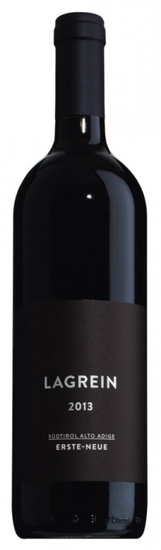 Lagrein Classico DOC do sul do Tirol, vinho tinto, Erste + Neue - 0,75 litros - Garrafa