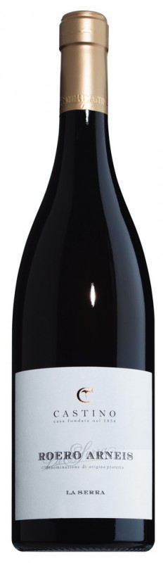 Roero Arneis DOCG La Serra, vi blanc, Castino - 0,75 l - Ampolla
