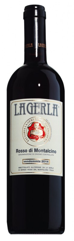 Rosso di Montalcino DOC, vinho tinto, La Gerla - 0,75 litros - Garrafa