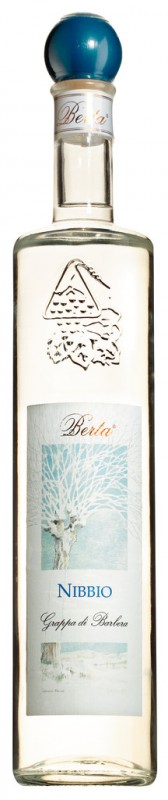 Nibbio, Grappa di Barbera, Grappa de uva Barbera, Berta - 0.7L - Botella Nibbio, Grappa di Barbera, Grappa de uva Barbera, Berta - 0.7L - Botella