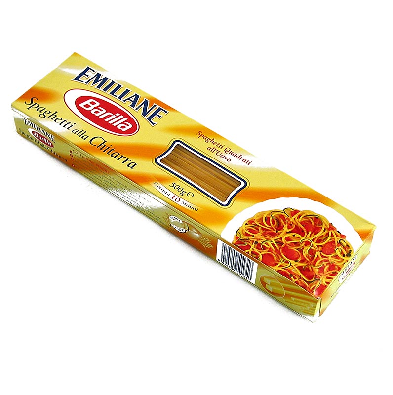 Barilla Spaghetti alla chitarra mit Ei - 500 g - Karton Barilla Spaghetti alla chitarra mit Ei - 500 g - Karton