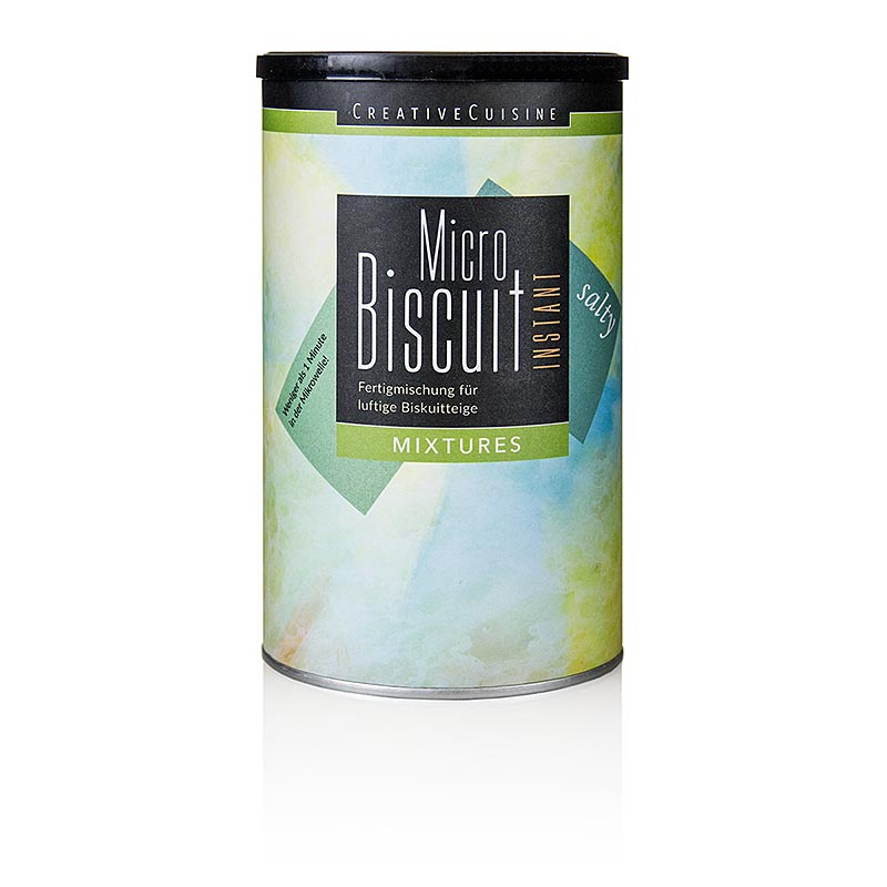 Creative Cuisine MicroBiscuit salgado, mistura de massa - 350g - Caixa de aromas