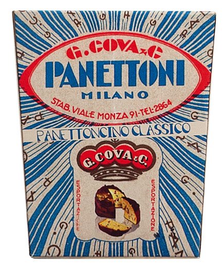 Litill panettone, skjar, Panettoncini Classici Mignon Display, Breramilano 1930 - 12 x 100 g - syna
