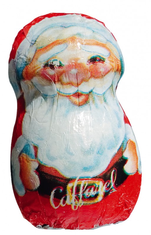 Babbo Natale mini, sfuso, mini bombones Papa Noel con nata, sueltos, Caffarel - 1.000 gramos - kg