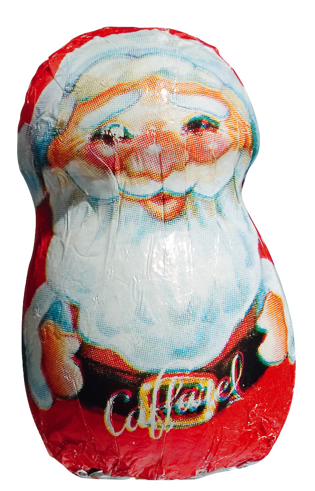 Babbo Natale mini, sfuso, Mini - Joulupukin suklaata kermalla, loysa, Caffarel - 1000 g - kg