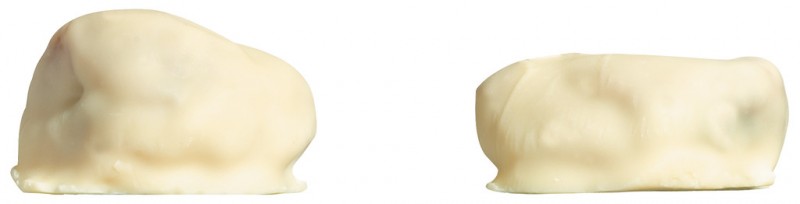 Higos con almendras y cobertura de chocolate blanco, Bocconcini bianchi di fichi con mandorle, Dolci Pensieri - 250 gramos - embalar