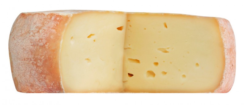 Steiner, formatge suau elaborat amb llet crua de vaca amb ratllat vermell, Eggemairhof Steiner EGGEMOA - uns 250 g - kg