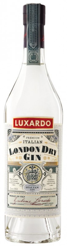 London Dry Gin, Ginebra, Luxardo - 0.7L - Botella