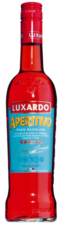 Bebida aperitivo, Aperitivo Spritz, Luxardo - 0,7L - Garrafa