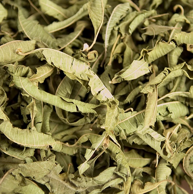Zitronenverbene/ Zitronenkraut (falsches Eisenkraut / Verveine), ganze Blätter - 100 g - Beutel