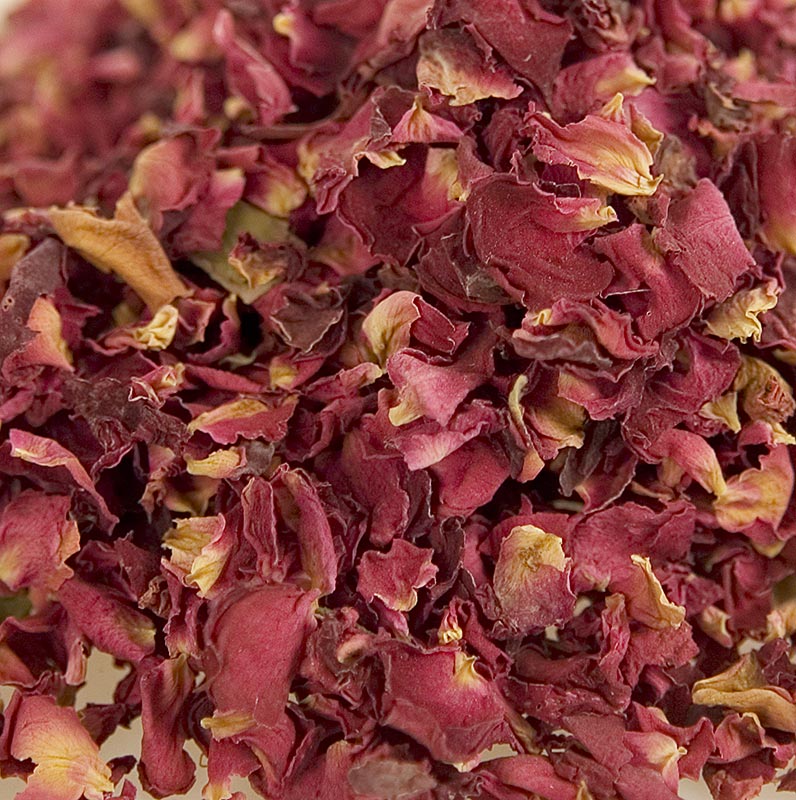 Rosenblütenblätter, getrocknet - 1 kg - Beutel