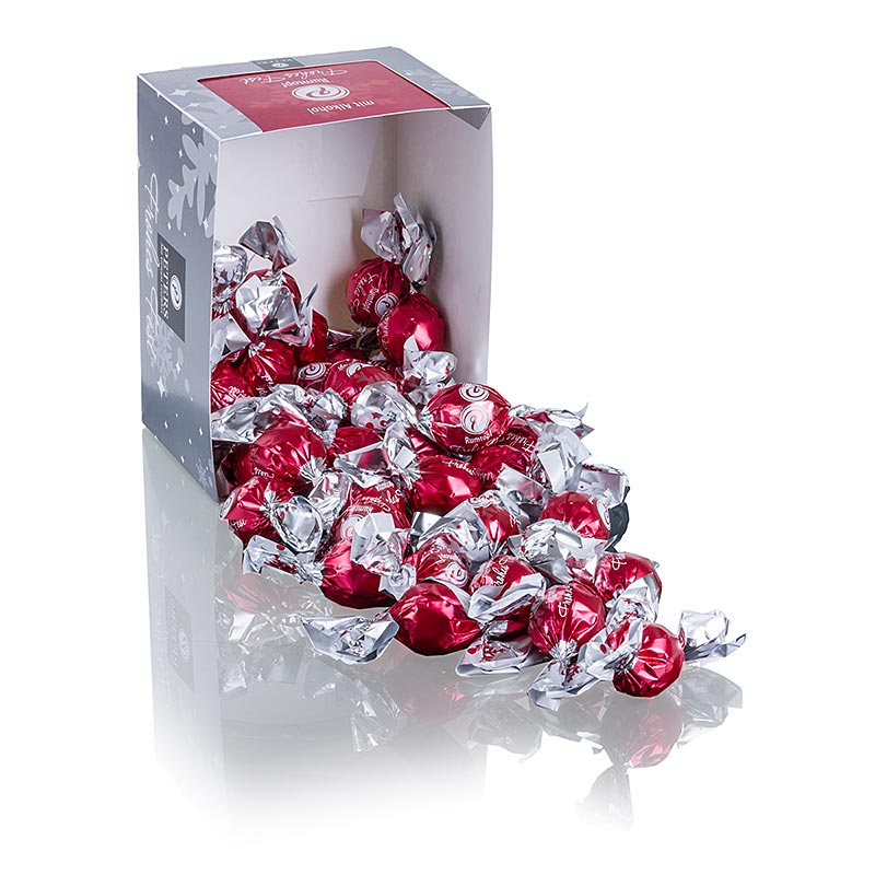 Chocolates de Natal - pote de rum, com alcool - 455g, 35x13g - caixa Chocolates de Natal - pote de rum, com alcool - 455g, 35x13g - caixa