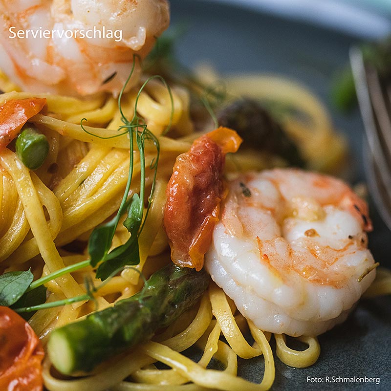 Udang merah, hasil tangkapan liar, tanpa kepala dengan cangkang, sekitar 26-30 ekor, Pereira - 1kg - Kardus