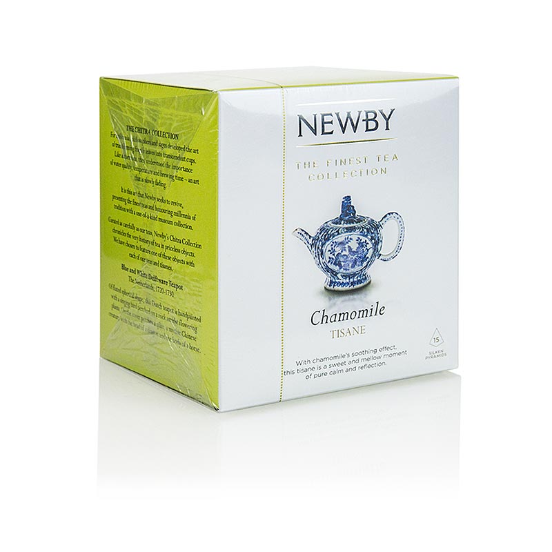 Newby Tea Camomila, infusao, cha de camomila - 30g, 15 pecas - Cartao