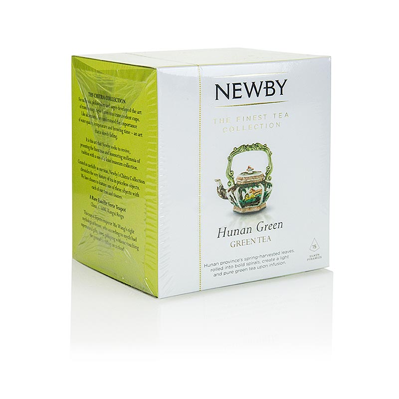 Newby Tea Hunan Green, cha verde chines - 37,5g, 15 pecas - Cartao