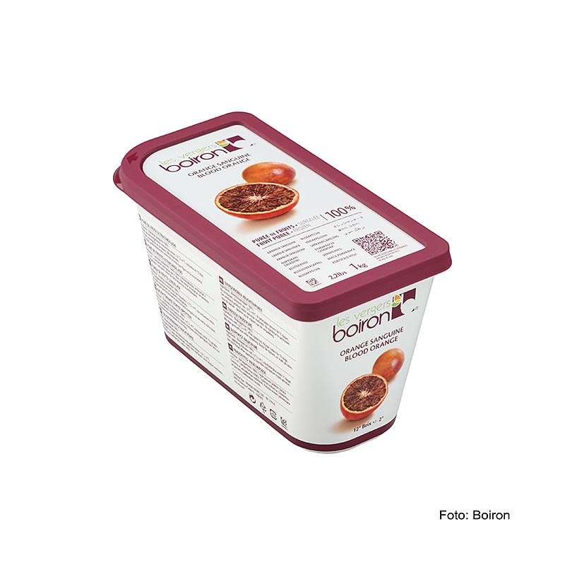 Boiron sose - veriappelsiinit, Sisilia, makeuttamaton - 1 kg - PE-kuori