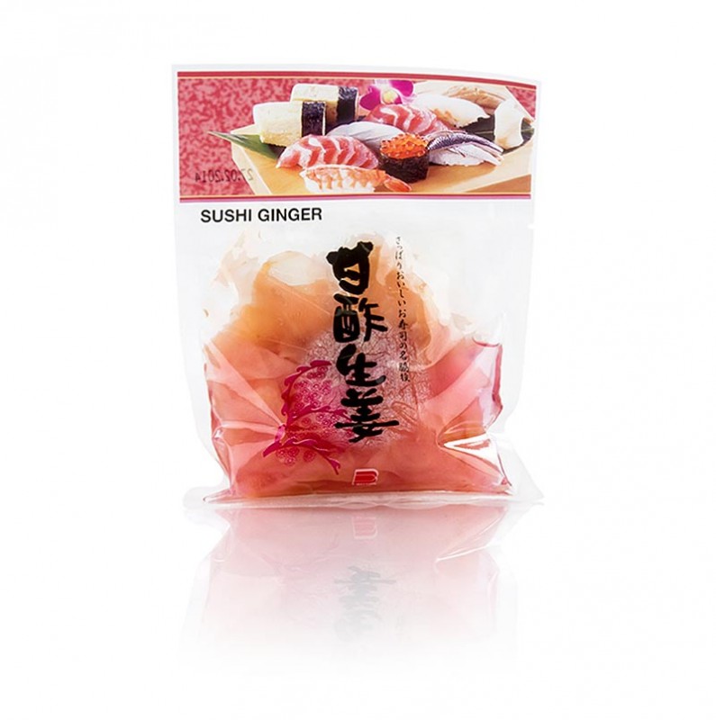 Zenzero in salamoia, rosa, dal Giappone, 110 g, borsa