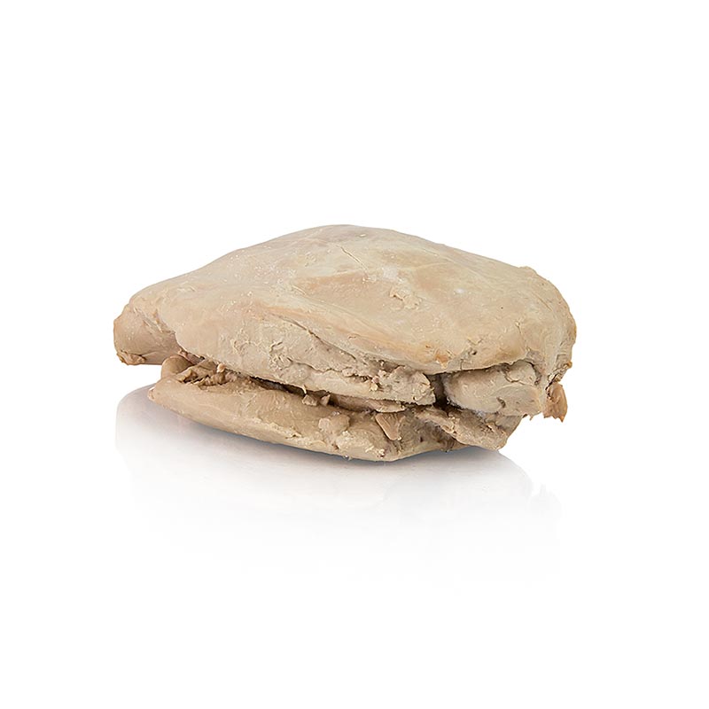 Foie gras d`oca, intero, snervato, dell`Est Europa, circa 500 g l`uno, massa - circa 1,8 kg, circa 4 pezzi - vuoto