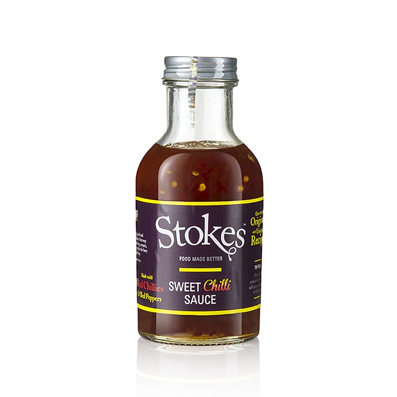 Stokes soet chilisaus - 259 ml - Glass