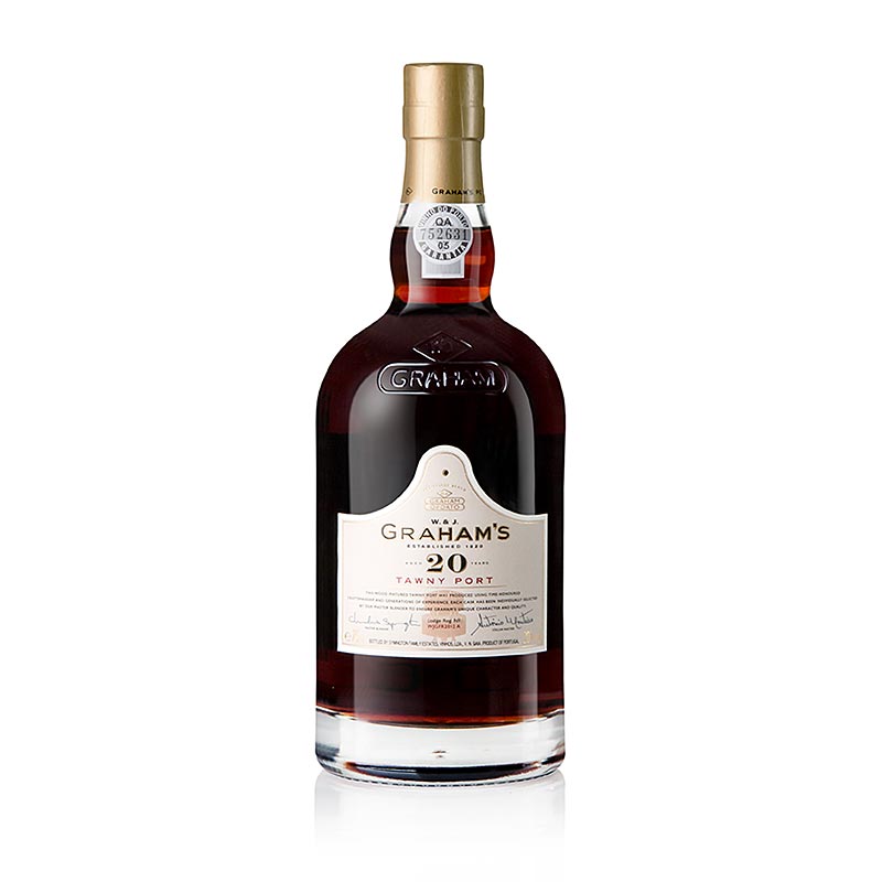 Grahams - Vi de Porto Tawny de 20 anys, 20% vol., embalatge de regal - 750 ml - Ampolla Grahams - Vi de Porto Tawny de 20 anys, 20% vol., embalatge de regal - 750 ml - Ampolla