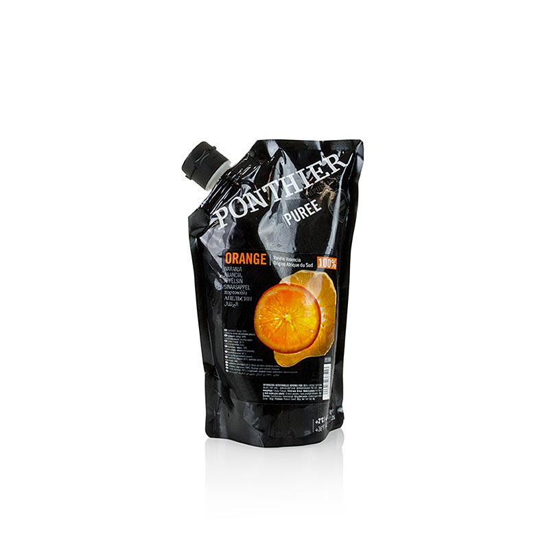 Ponthier appelsinpure, 100 % frukt, usoetet - 1 kg - bag