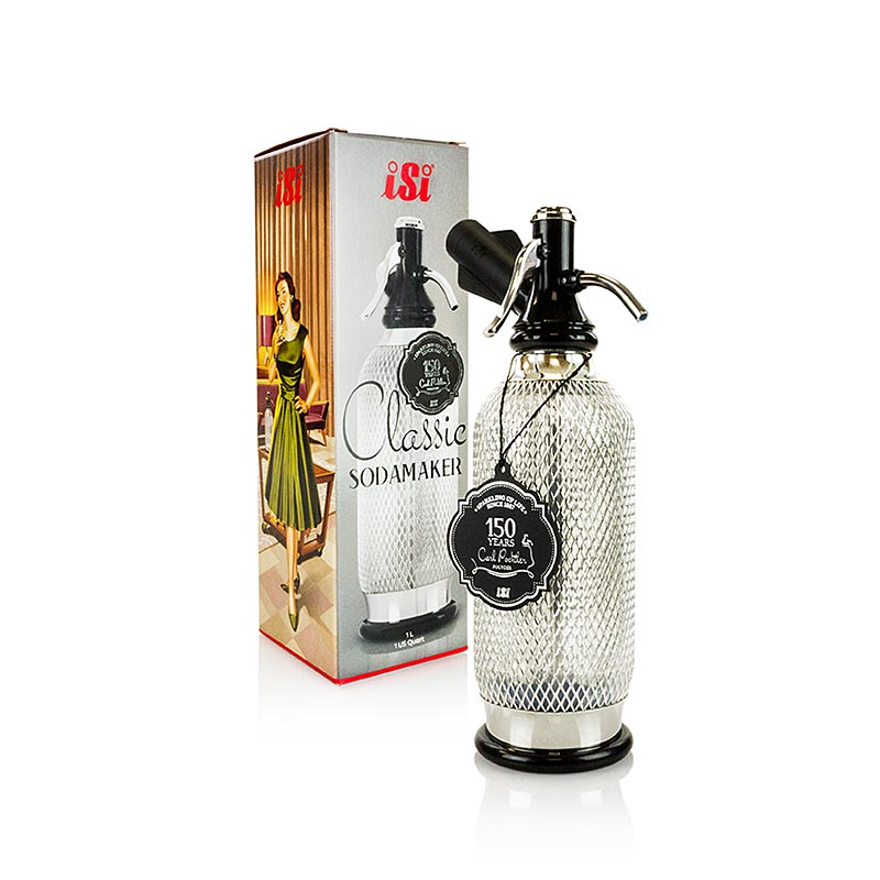 iSi Soda Siphon Spray, PET, Mesh Classic, 1 litra - 1 kpl - Pahvi