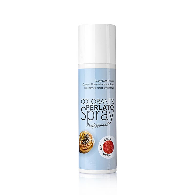 Spray me shkelqim, e kuqe perle (nena e perles) - 250 ml - Kuti me sperkatje