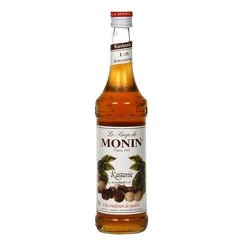 Kastanien-Sirup Monin - 700 ml - Flasche Kastanien-Sirup Monin - 700 ml - Flasche