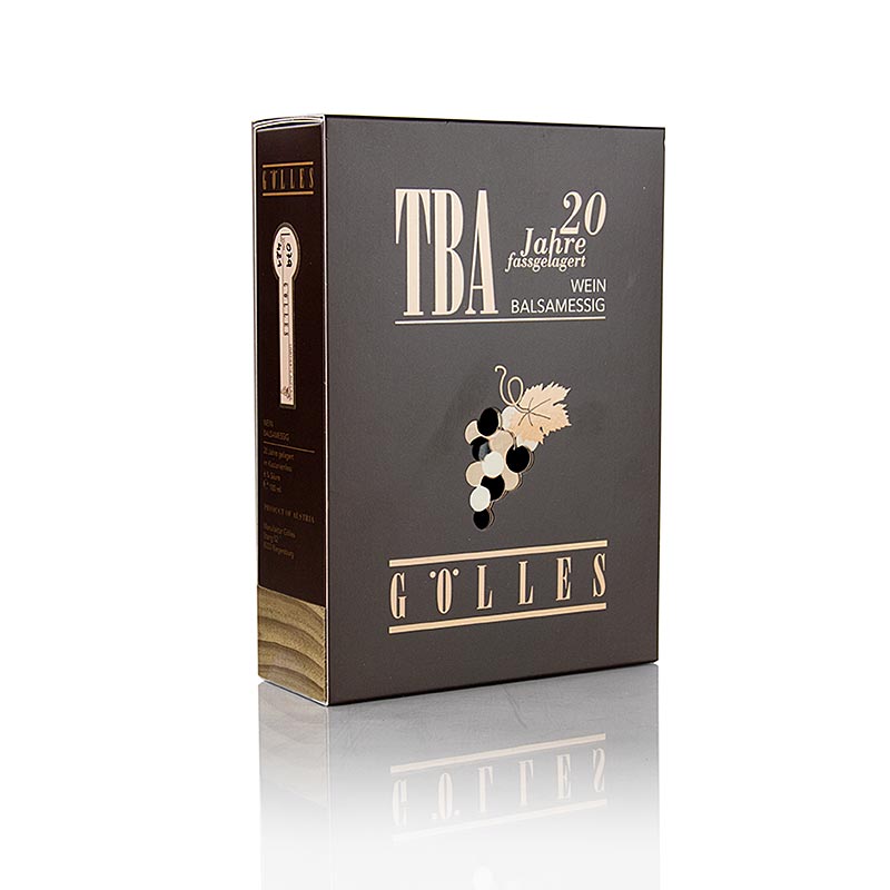 Cuka balsamic Golles Trockenbeerenauslese, asid 6%, matang dalam tong berangan - 100ml - Botol Cuka balsamic Golles Trockenbeerenauslese, asid 6%, matang dalam tong berangan - 100ml - Botol
