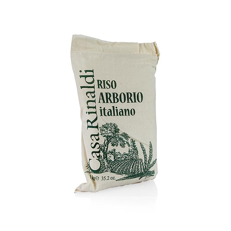 Arborio Superfino, Arroz Risoto, Casa Rinaldi - 1 kg - bolsa