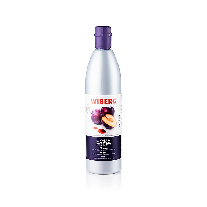 WIBERG Crema di Aceto, ciruela, botella exprimible - 500ml - botella de PE