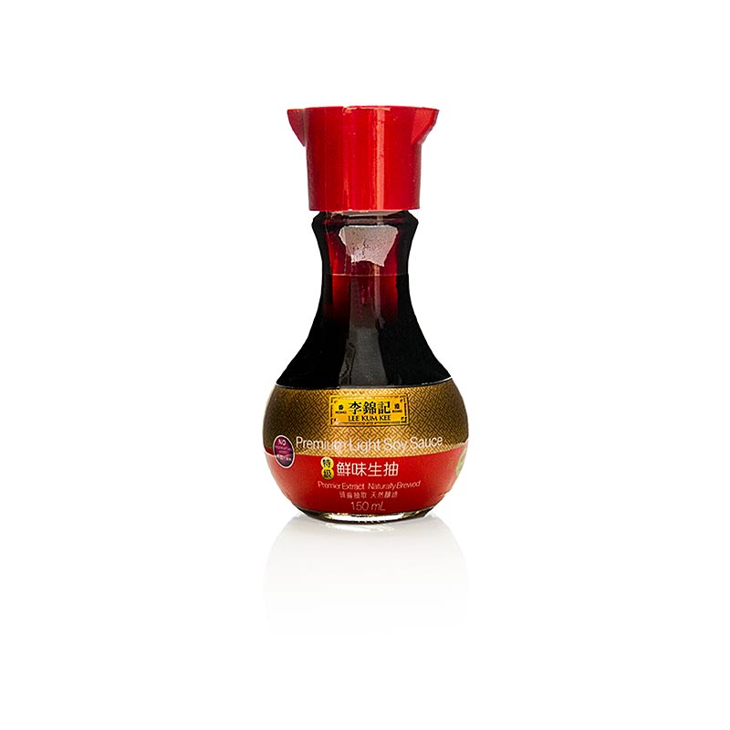 Soijakastike - Premium, kevyt, Lee Kum Kee - 150 ml - Pullo