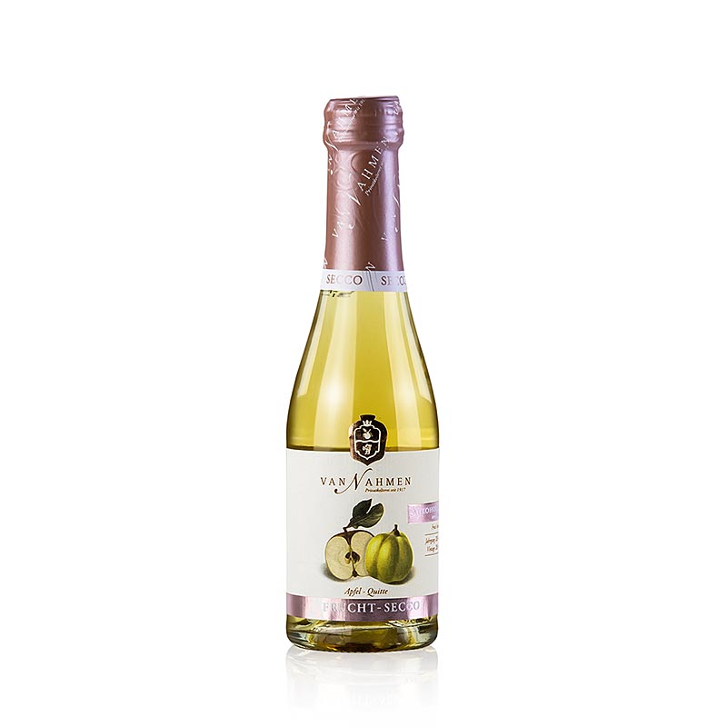Van Nahmen epla-kvitur avoxtur secco, afengislaust, lifraent - 200ml - Flaska