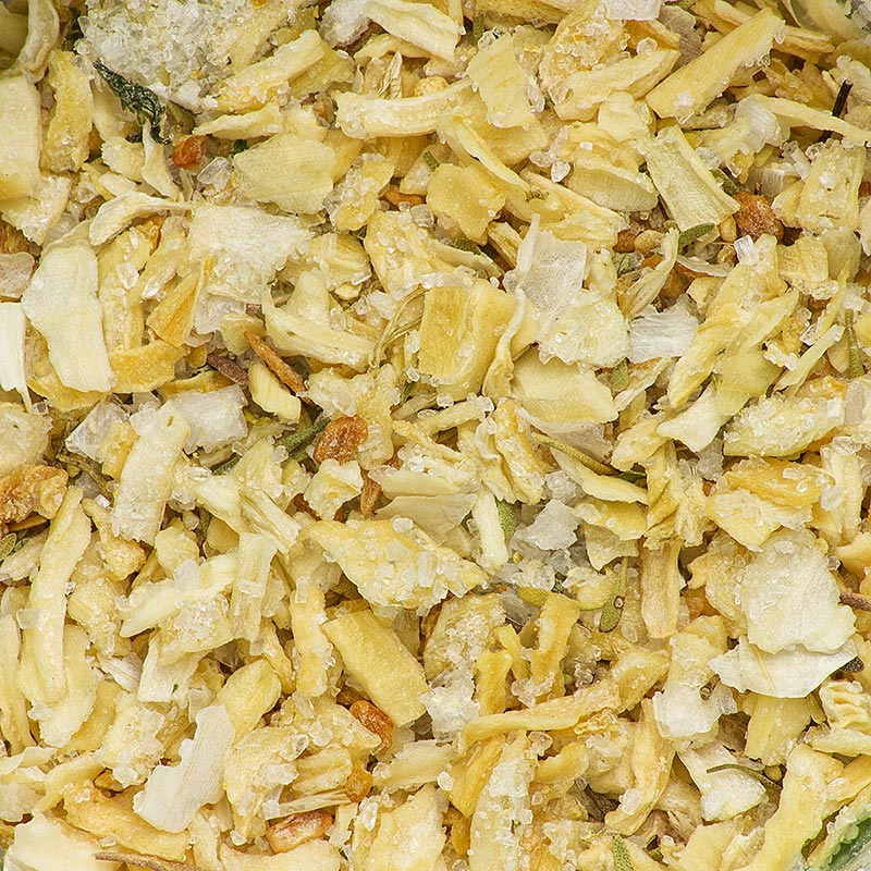 Garam Laut Cornish, kepingan garam laut dengan lemon dan thyme dari Cornwall / England - 55g - Pe boleh Garam Laut Cornish, kepingan garam laut dengan lemon dan thyme dari Cornwall / England - 55g - Pe boleh