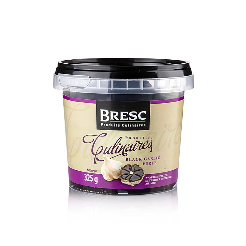 Bawang putih hitam 70%, difermentasi, sebagai pasta, Bresc - 325 gram - Bisa