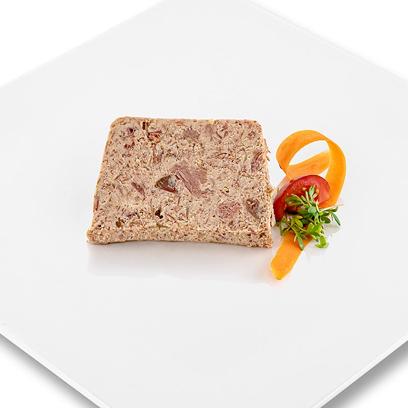 Alliance Gourmande, andekjoett med 45 % foie gras, smoerbar, rougie - 500 g - PE-skall