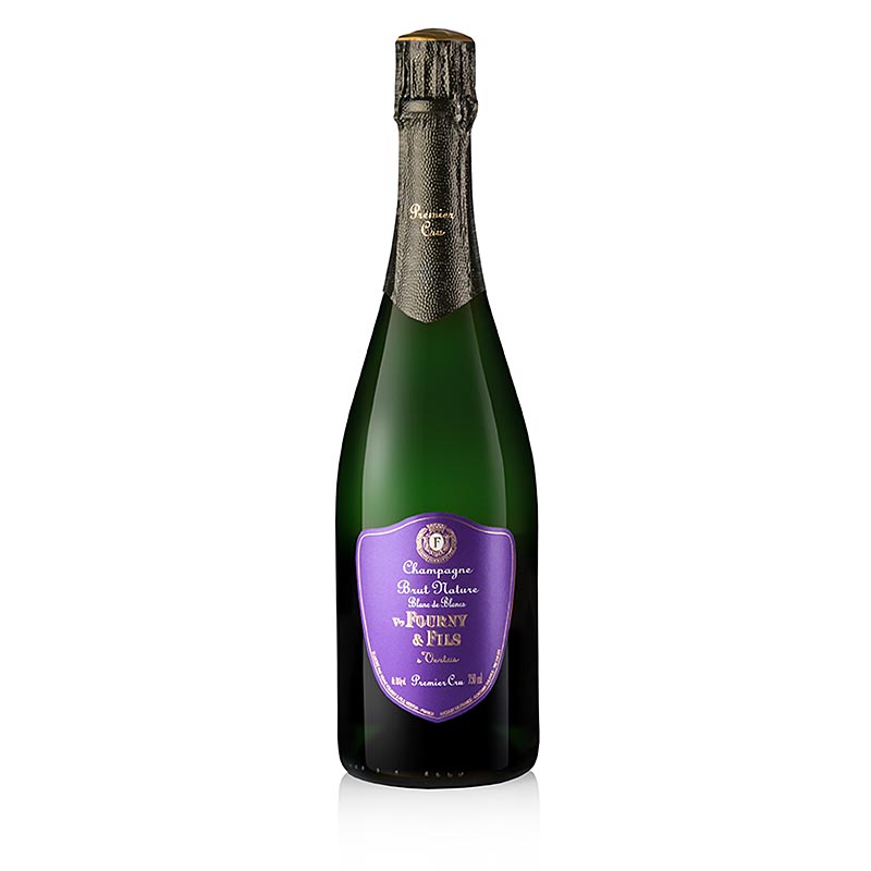 Samppanja Veuve Fourny, Blanc de Blanc, 1st Cru, BRUT NATURE, 12 % tilavuus. - 750 ml - Pullo