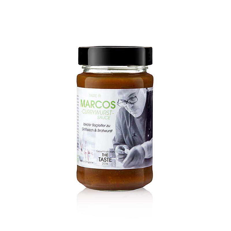 Salsa al Curry di Marco Zingone - 225 ml - Bicchiere