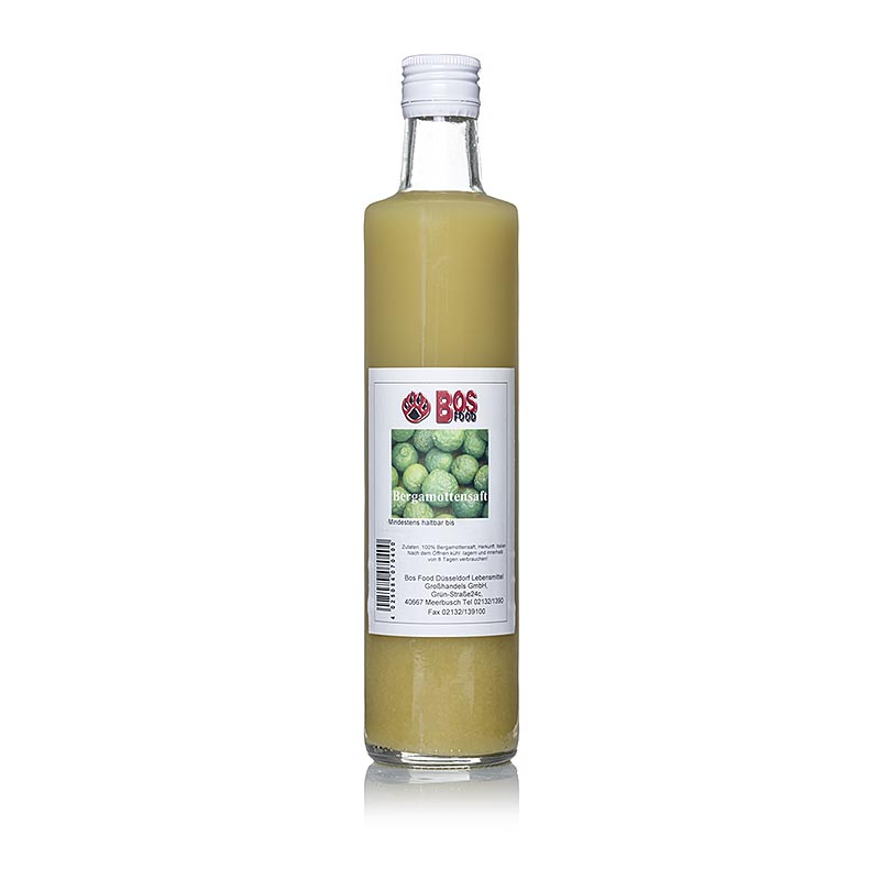 Bergamottimehu, luonnollinen ja makeuttamaton - 500 ml - Pullo Bergamottimehu, luonnollinen ja makeuttamaton - 500 ml - Pullo